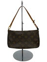 【中古】LOUIS VUITTON◆1)ポシェット・アクセソワール_モノグラム・キャンバス_BRW/PVC/BRW【バッグ】(4)