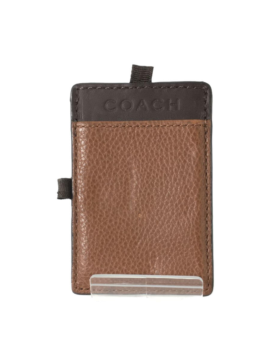 【ブランド】COACH【ブランドカナ】コーチ【型番】【程度】B【サイズ】【メインカラー】ブラウン【素材・生地】その他【キーワード】　　2023/12/20セカンドストリート土岐店 【4029】【中古】COACH◆カードケース/--/BRWブ...