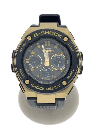 【中古】CASIO◆ソーラー腕時計・G-SHOCK/デジアナ/ラバー/BLK/BLK【服飾雑貨他】 【中古】CASIO◆ソーラー腕時計・G-SHOCK/デジアナ/ラバー/BLK/BLK【服飾雑貨他】
