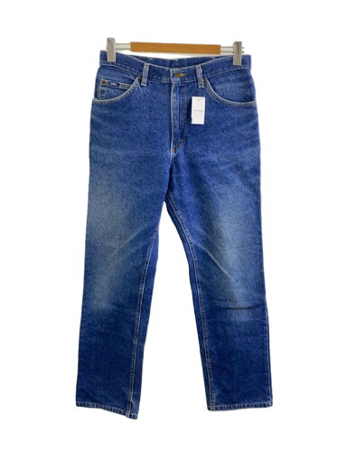 【中古】Lee◆ボトム/34/デニム/IDG/無地/青タブ/90s~【メンズウェア】 【中古】Lee◆ボトム/34/デニム/IDG/無地/青タブ/90s~【メンズウェア】