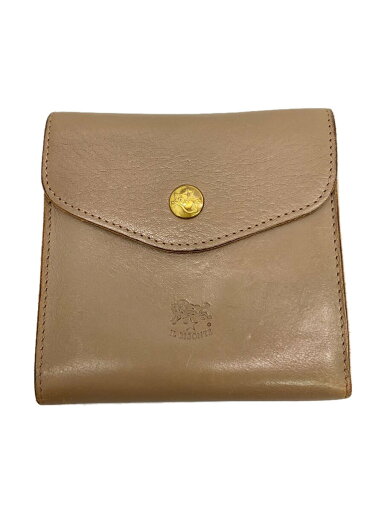 【中古】IL BISONTE◆2つ折り財布/レザー/無地/レディース/54_1_411304【服飾雑貨他】 【中古】IL BISONTE◆2つ折り財布/レザー/無地/レディース/54_1_411304【服飾雑貨他】