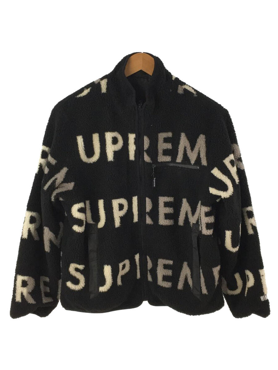 Supreme◆18aw/Reversible LogoFleece Jacket/ブルゾン