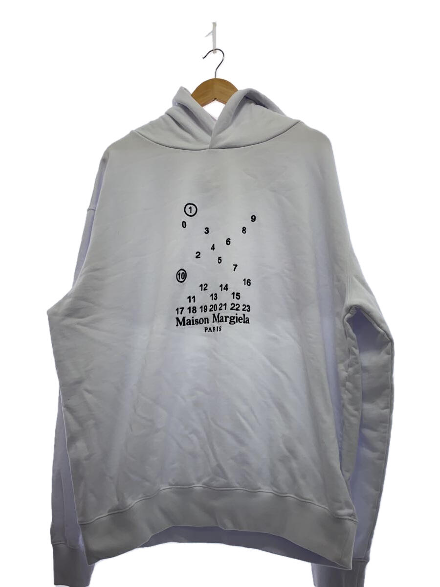 【中古】Maison Margiela◆パーカー/M/コットン/ホワイト/S50GU0202【メンズウェア】