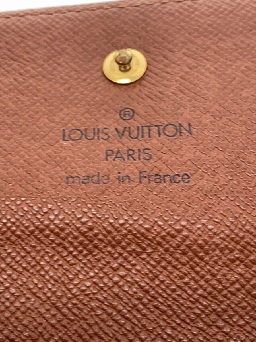 2nd STREET 楽天市場店の【中古】LOUIS VUITTON◆ポルト・トレゾール・インターナショナル_モノグラム・キャンバス/PVC/BRW/メンズ//【服飾雑貨他】｜アングル3