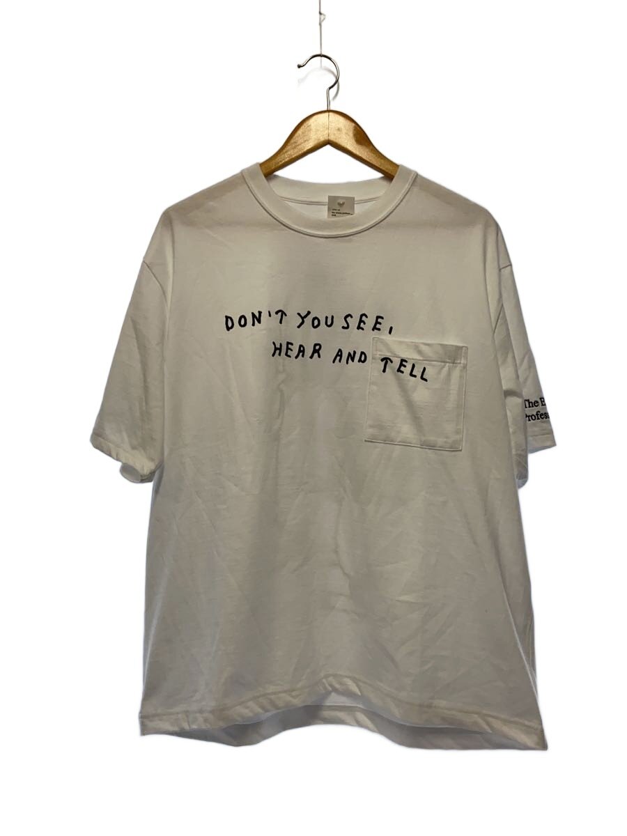 【中古】the ennoy professional◆×STEFAN MARX/Tシャツ/M/コットン/WHT/無地/SS24BRENCT05AM//【メンズウェア】