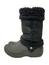 【中古】crocs◆ロングブーツ/US7【シューズ】