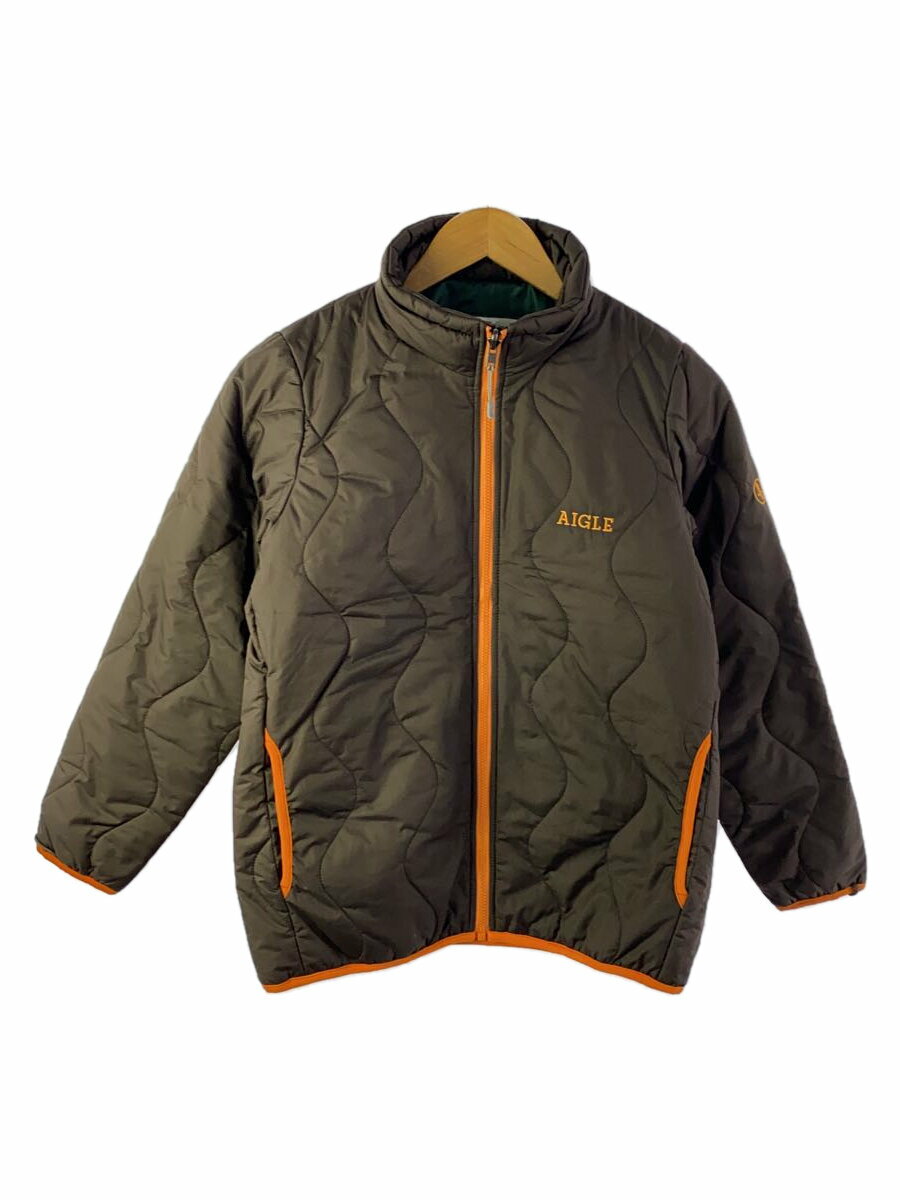 【中古】AIGLE◆キルティングジャケット/XS/ポリエステル/BRW/無地/8504-38600【レディースウェア】