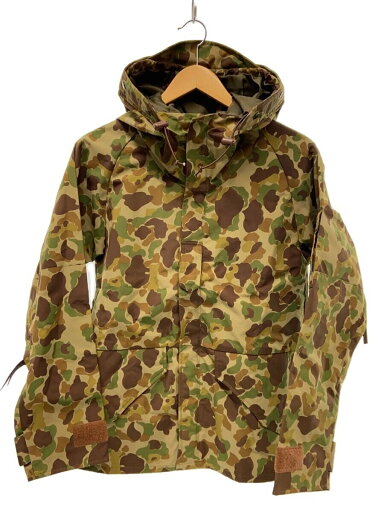 【中古】HOUSTON◆ECWCS PARKA/WW2 CAMO/ジャケット/S/ナイロン/BEG/50311//【メンズウェア】 【中古】HOUSTON◆ECWCS PARKA/WW2 CAMO/ジャケット/S/ナイロン/BEG/50311//【メンズウェア】