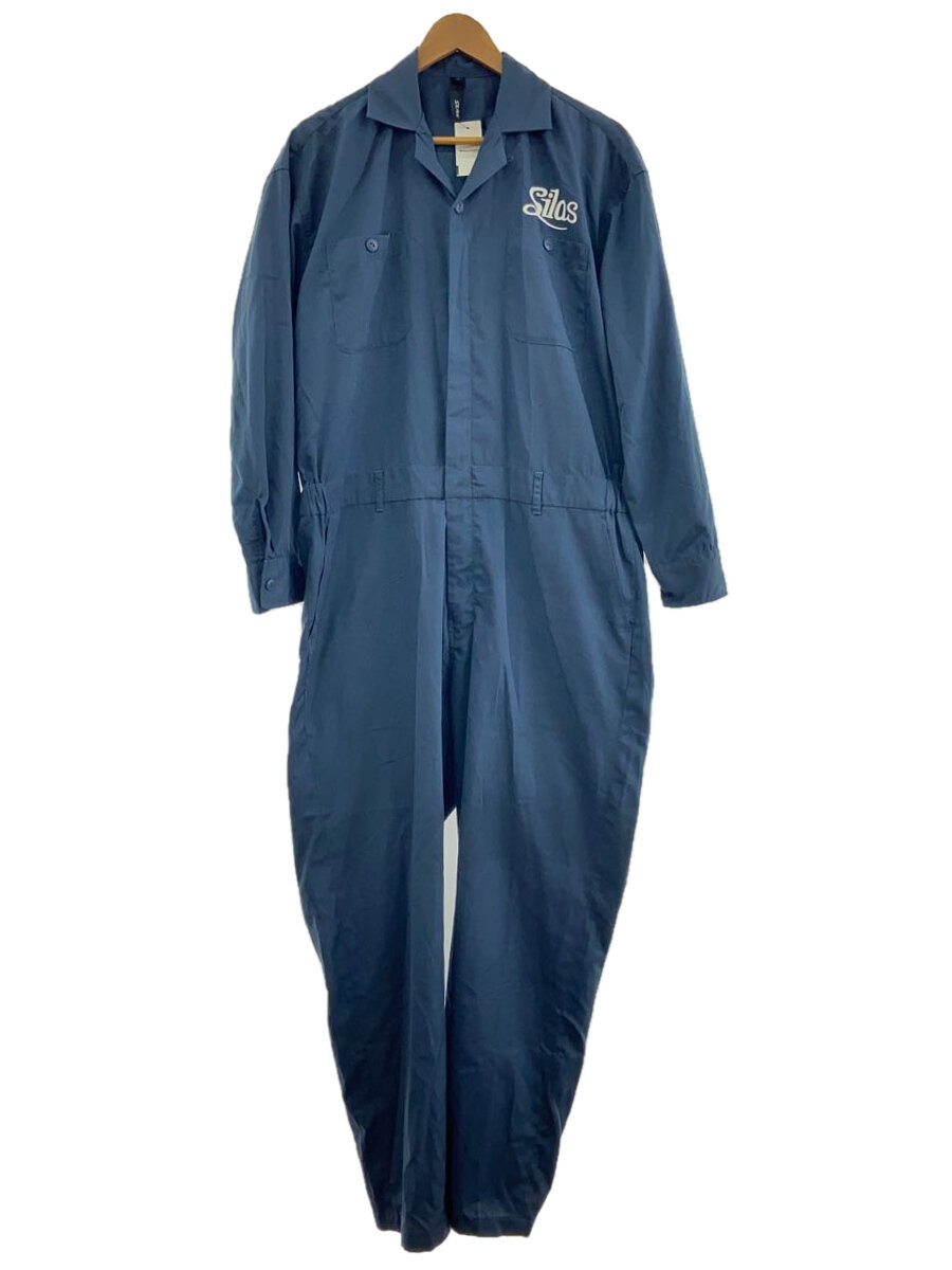 【中古】SILAS◆オールインワン/M/コットン/NVY【メンズウェア】
