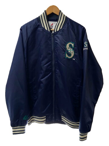 【中古】Majestic◆ブルゾン/O/ナイロン/NVY/MLB65021S【メンズウェア】 【中古】Majestic◆ブルゾン/O/ナイロン/NVY/MLB65021S【メンズウェア】