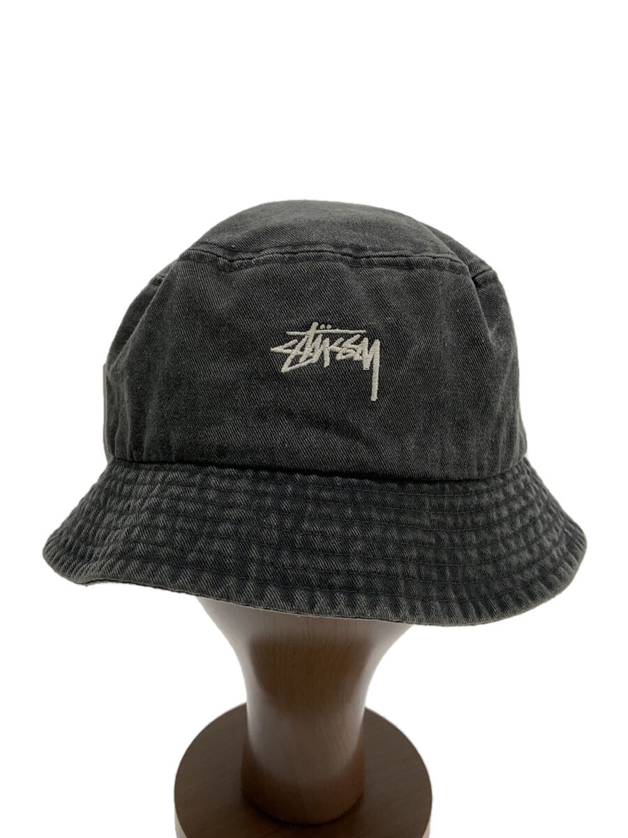 šSTUSSYSTOCK WASHED BUCKET HAT/åȥ/GRY/̵//132980¾