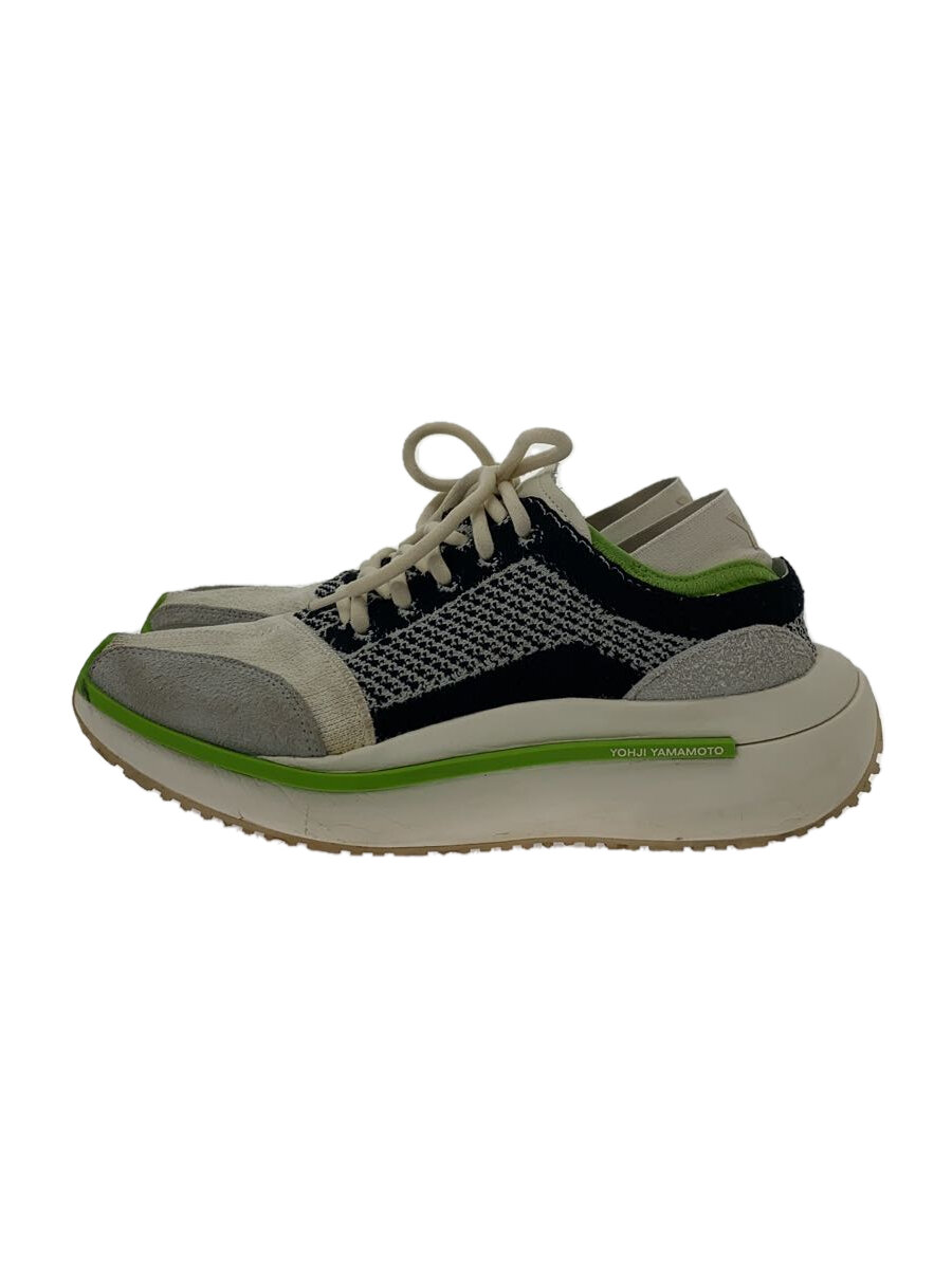 Rakuten - 【中古】Y-3◆Qisan Knit sneakers/ローカットスニーカー/26cm/WHT/IG1042//【シューズ】
