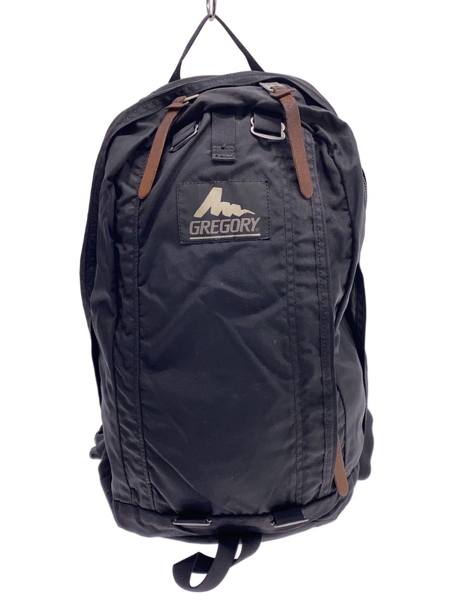 GREGORY - 【中古】GREGORY◆リュック/ナイロン/BLK【バッグ】