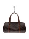 【中古】LOUIS VUITTON◆パピヨン30_モノグラム・キャンバス_BRW/PVC/ブラウン/M51385/ルイヴィトン【バッグ】