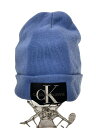 【中古】Calvin Klein◆ニットキャップ/FREE/レーヨン/BLU/メンズ/4500276977【服飾雑貨他】