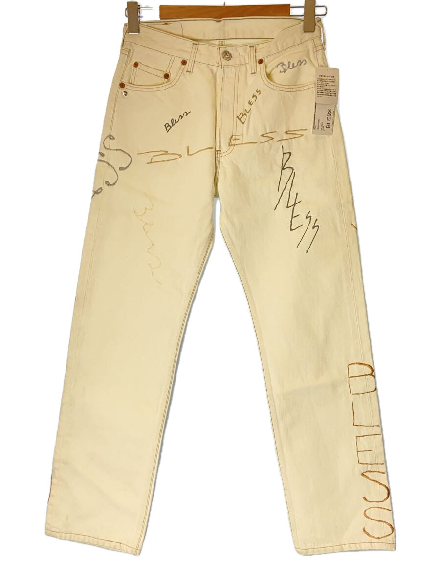 【中古】Levi’s◆ボトム/30/コットン/WHT【メンズウェア】