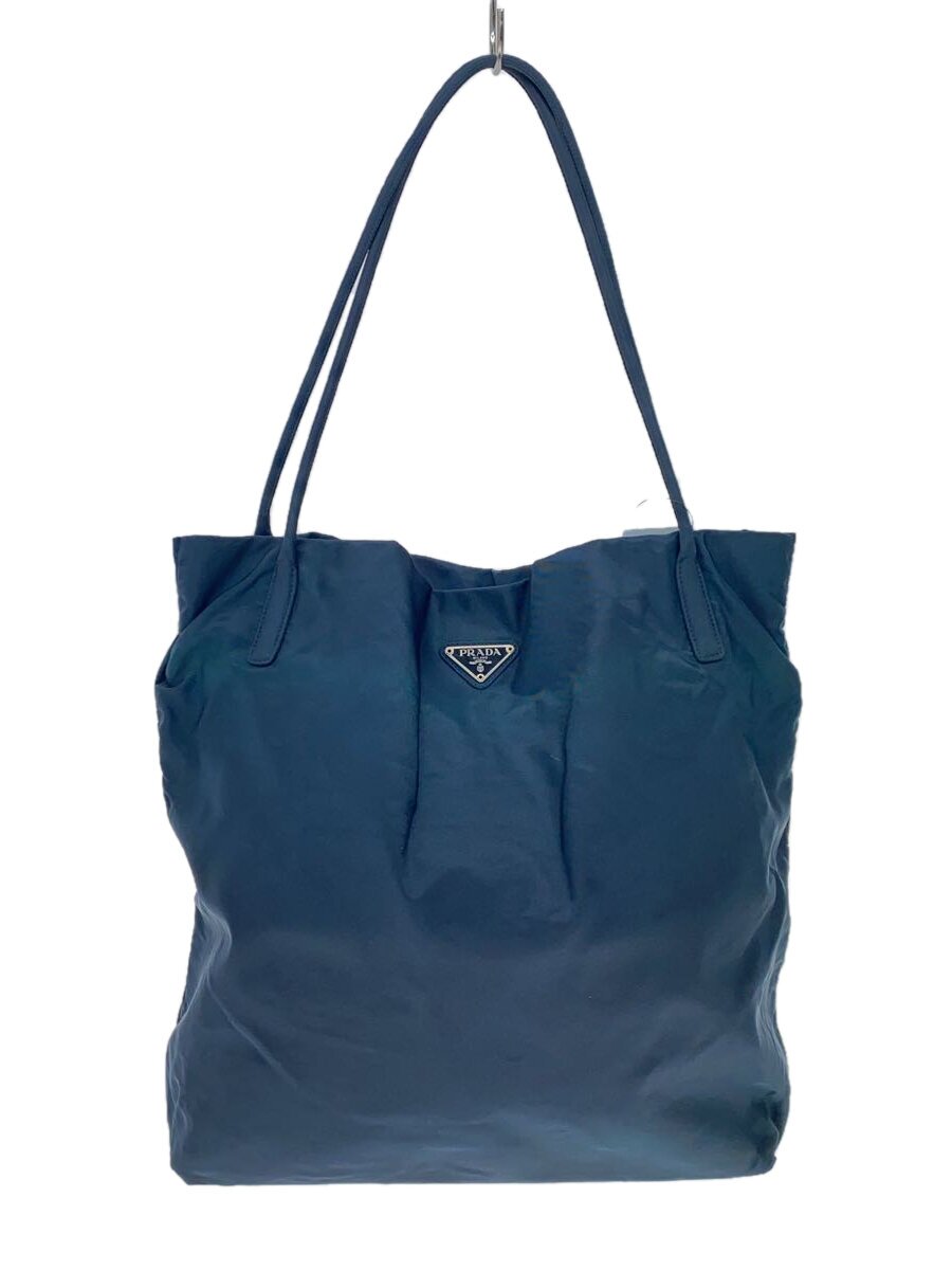 【中古】PRADA◆トートバッグ/ナイロン/NVY/B6242【バッグ】