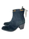 【中古】GANNI◆Western Suede Booties/36/BLK/スウェード/S1065【シューズ】