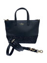 【中古】kate spade new york◆グレタ コート イナ/PVC/BLK/WKRU5610【バッグ】