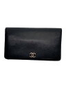 【中古】CHANEL◆長財布/--/BLK/レディース【服飾雑貨他】(4)