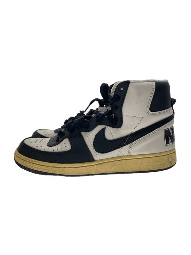 【中古】NIKE◆TERMINATOR HIGH PREMIUM_ターミネーター ハイ プレミアム/27cm/BLK/レザー【シューズ】 【中古】NIKE◆TERMINATOR HIGH PREMIUM_ターミネーター ハイ プレミアム/27cm/BLK/レザー【シューズ】