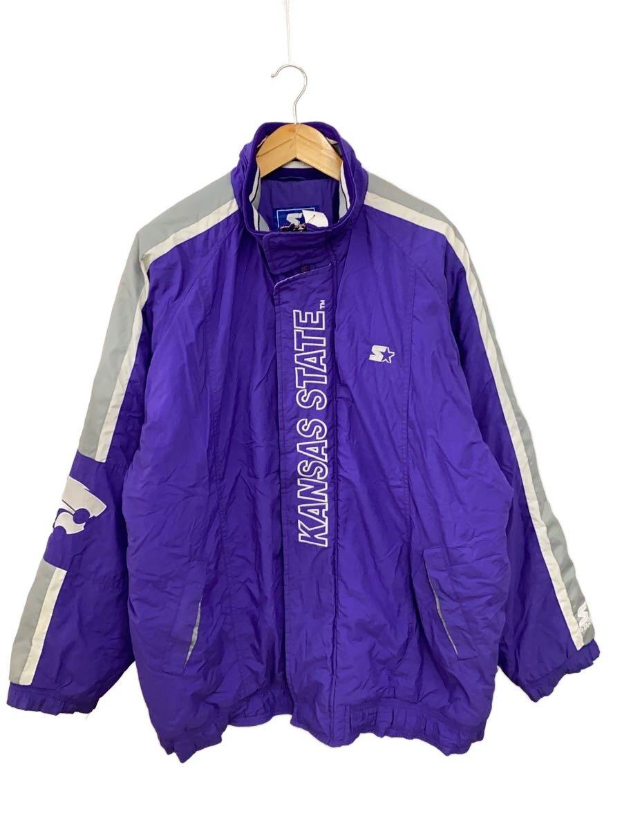 Nylon Jackets - 【中古】STARTER◆ブルゾン/XL/ナイロン/PUP/無地【メンズウェア】