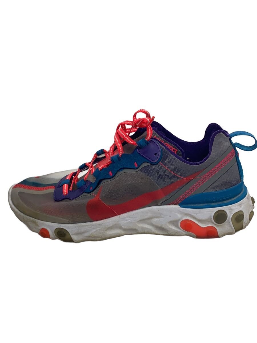 NIKE◆REACT ELEMENT 87/リアクトエレメント/グレー/CJ6897-061/27cm/GRY//