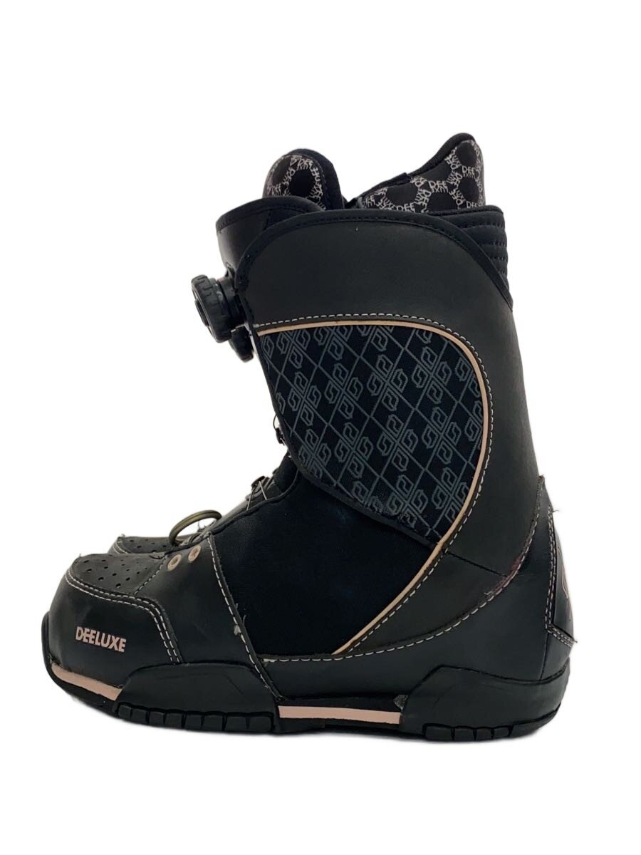 【中古】DEELUXE◆スノーボードブーツ/24.5cm/BLK【スポーツ】