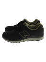 【中古】NEW BALANCE◆ニューバランス/M576/--/BRW/レザー【シューズ】