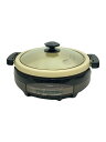 【中古】ZOJIRUSHI◆ホットプレート・グリル鍋/EP-RD20/土鍋風プレート/平面プレート/あじまる【家電・ビジュアル・オーディオ】