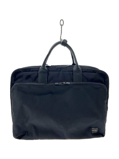 【中古】PORTER◆ブリーフケース/ナイロン/BLK【バッグ】 【中古】PORTER◆ブリーフケース/ナイロン/BLK【バッグ】