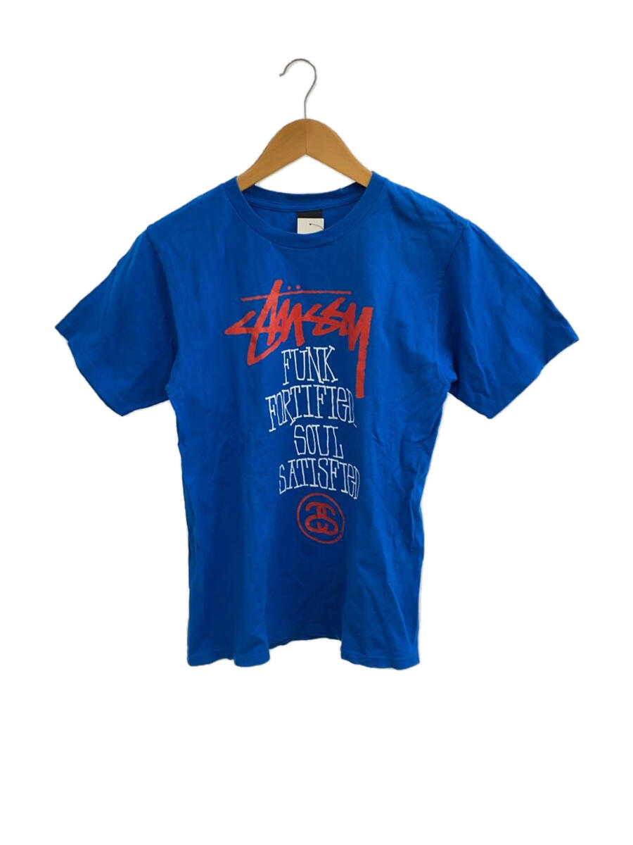 【中古】STUSSY◆Tシャツ/--/--/BLU【レ