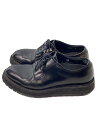 【中古】Danner◆ポストマンシューズ/US8/BLK/レザー【シューズ】