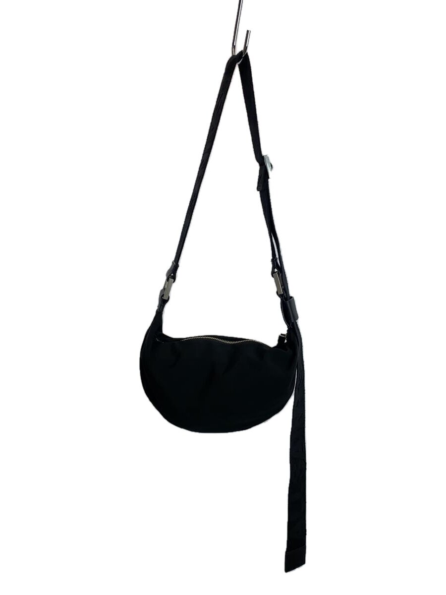 【中古】ALLSAINTS◆ショルダーバッグ/PVC/BLK/無地//【バッグ】(4.0)