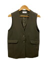 【中古】SLOBE IENA(IENA SLOBE)◆24SS/ストレッチPEジレベスト/ポリエステル/GRN/無地/24-010-912-3000-1-0【レ...