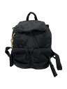 【中古】SEE BY CHLOE◆ハンドバッグ/ナイロン/BLK/無地/01-17-82-65【バッグ】
