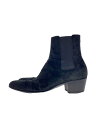 【中古】SAINT LAURENT◆シューズ/40/BLK/スウェード/443208BT300/CHELSEABOOTIESWYATT/エディスリマン【シューズ...