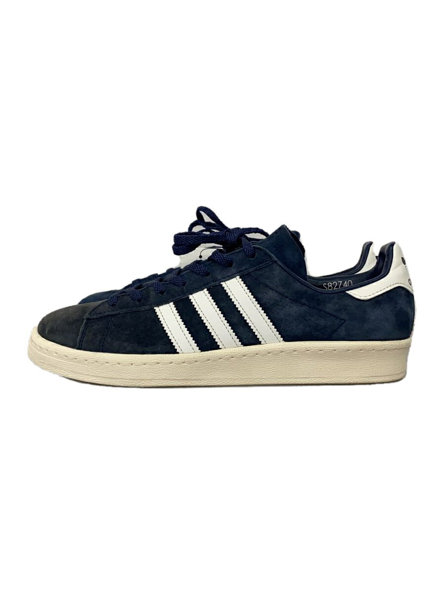 【中古】adidas◆CP 80S JAPAN PACK VNTG/キャンパス/25.5cm/NVY/日焼け有【シューズ】