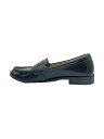 【中古】G.H.Bass&Co.◆ローファー/7M/BLK/レザー/使用感有//【シューズ】