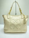 【中古】COACH◆トートバッグ/--/SLV/16485//【バッグ】