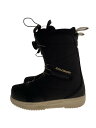 【中古】salomon◆スノーボードブーツ/26.5cm/BOA/BLK/472427【スポーツ】