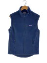【中古】patagonia◆フリースベスト/S/ポリエステル/NVY/23010SP22//【メンズウェア】
