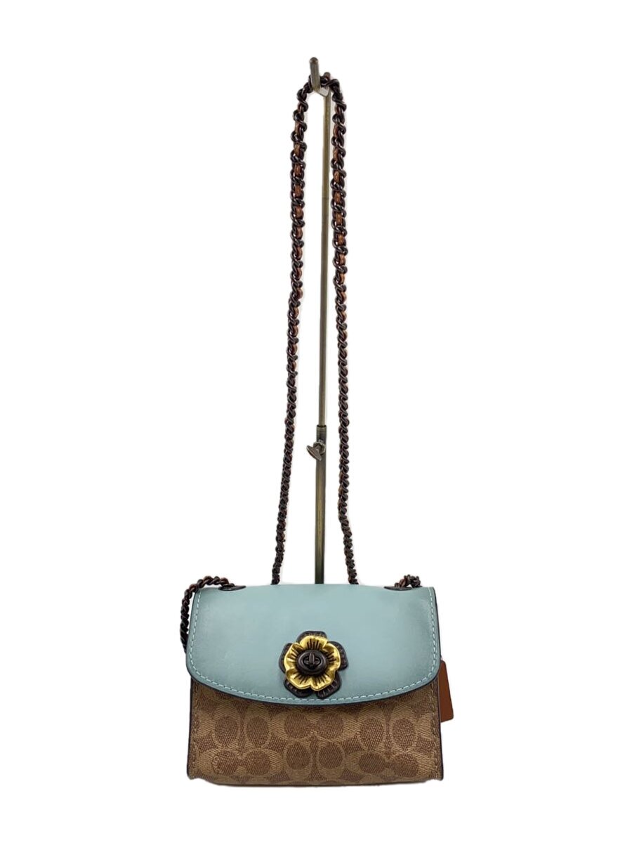 COACH - 【中古】COACH◆コーチ/Parker 18 in colorblock signature canvas/CML/D1821-29417//【バッグ】