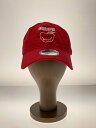 【中古】NEW ERA◆×UNDERCOVER/キャップ/FREE/コットン/RED/メンズ/MUU9H02-2【服飾雑貨他】