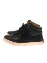 【中古】JIMMY CHOO◆チャッカブーツ/41/BLK/レザー/クロコダイル/状態考慮【シューズ】