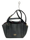【中古】COACH◆ハドリー ホーボー/2WAY/ショルダーバッグ/レザー/BLK/無地/78800【バッグ】