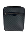 【中古】LOUIS VUITTON◆ペガス45_ダミエ・グラフィット_BLK/PVC/BLK【バッグ】(4)