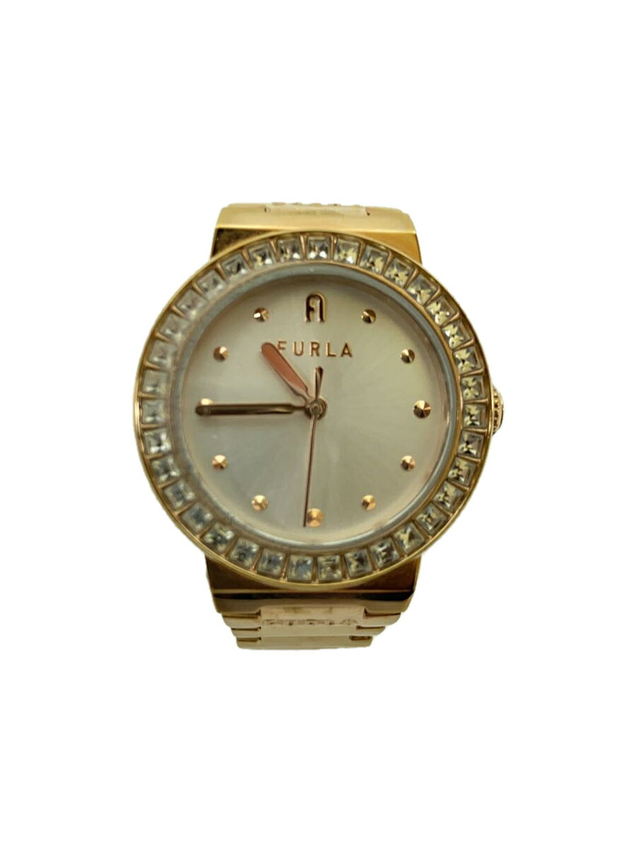 【中古】FURLA◆腕時計/アナログ/--/SLV/GLD/WW00039012L3【服飾雑貨他】
