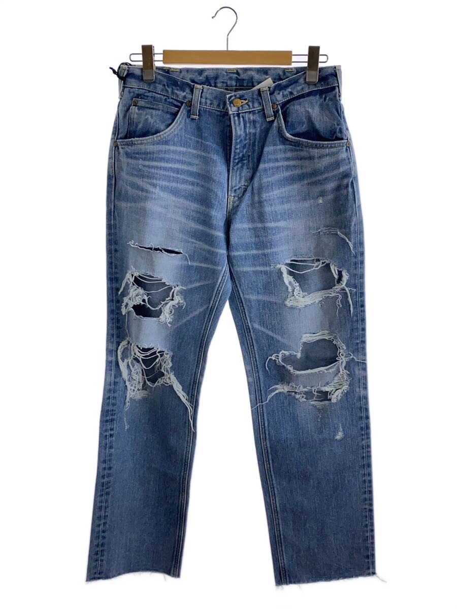 【中古】Lee◆AMERICAN RIDERS 200/ストレートパンツ/M/デニム/IDG/LM8200-599/日本製//【メンズウェア】