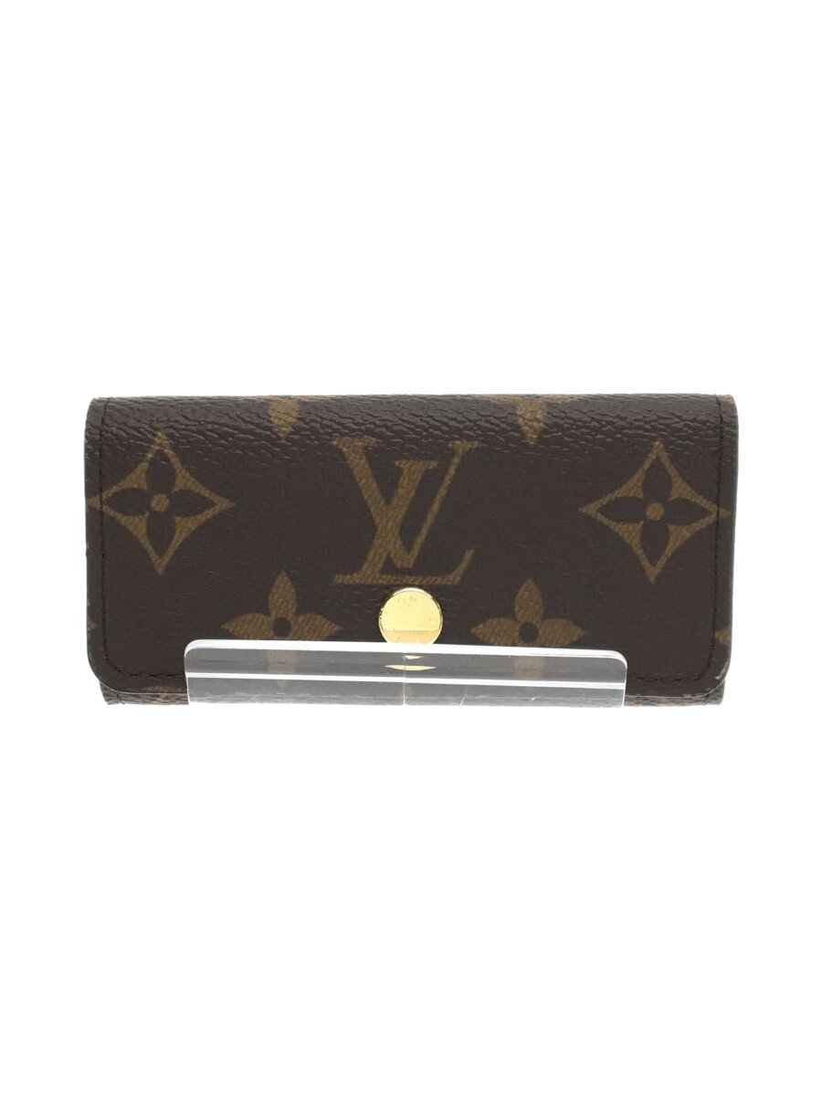 【中古】LOUIS VUITTON◆ミュルティクレ4/M69517/モグラム/BRW/レディース【服飾雑貨他】